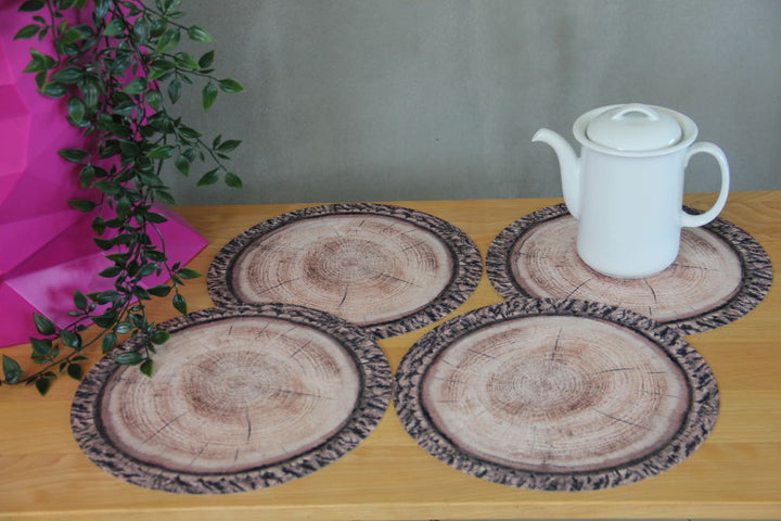 Set di tovagliette Bertoni, 4 pezzi, rotonde, 33 cm, Robina
