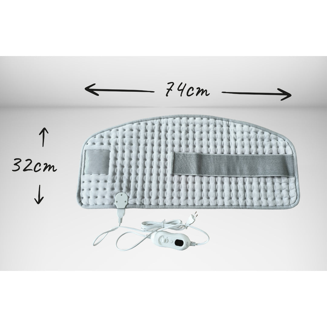 Cintura lombare riscaldante Adler, 4 impostazioni di temperatura, potenza 100W, telecomando LCD, AD 7437