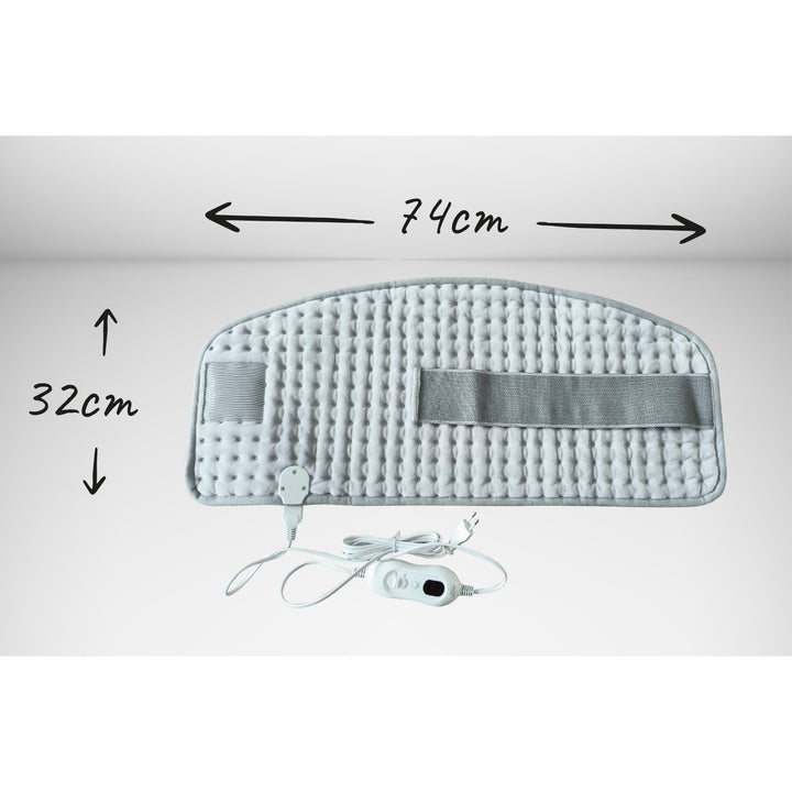 Cintura lombare riscaldante Adler, 4 impostazioni di temperatura, potenza 100W, telecomando LCD, AD 7437