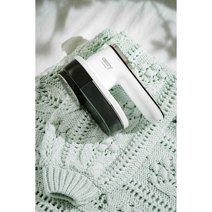Camry Tissue Shaver, display LCD, batteria ricaricabile agli ioni di litio, bianco e nero, CR 9620
