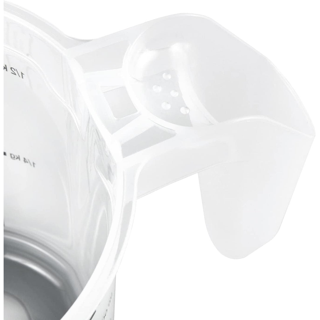 Caraffa graduata Keeeper, antiscivolo, con manico, 0,5l, grigio nordico, Masimmo