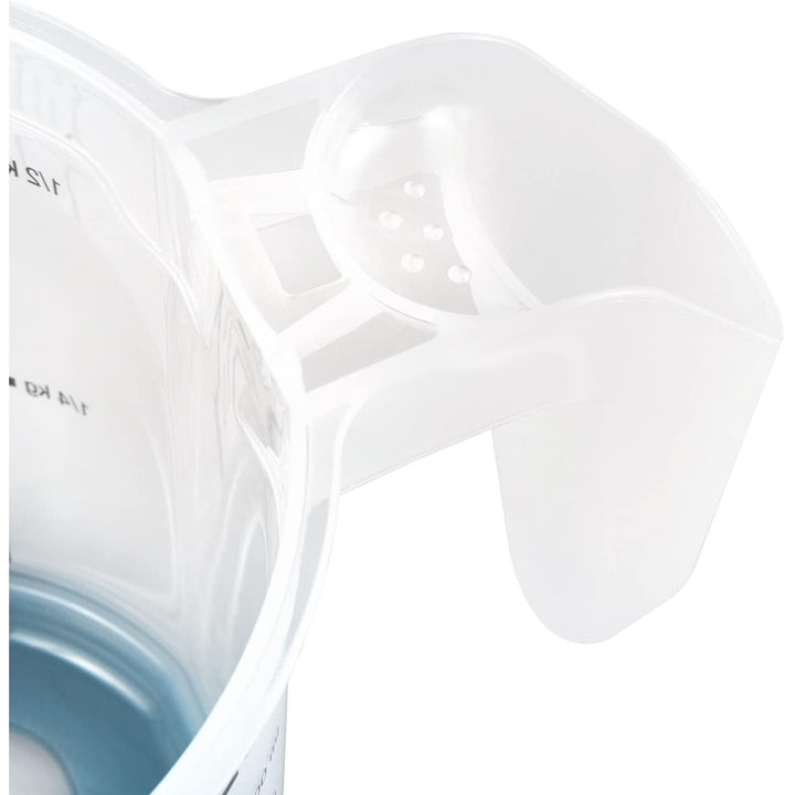 Caraffa graduata Keeeper, antiscivolo, con manico, 0,5l, blu nordico, Masimmo