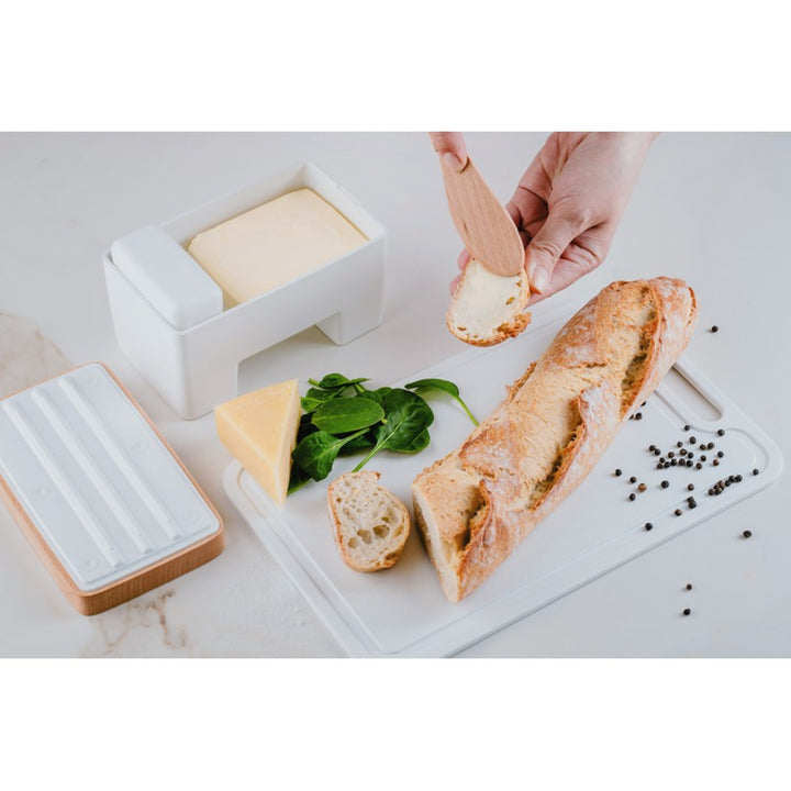 Practic Burriera smart, all'acqua, senza BPA, bianco