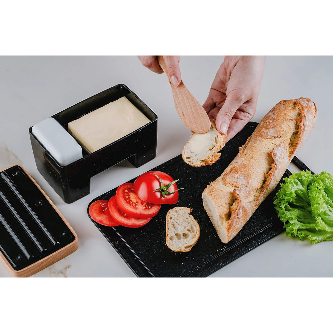 Practic Burriera smart, all'acqua, senza BPA, nero cosmo
