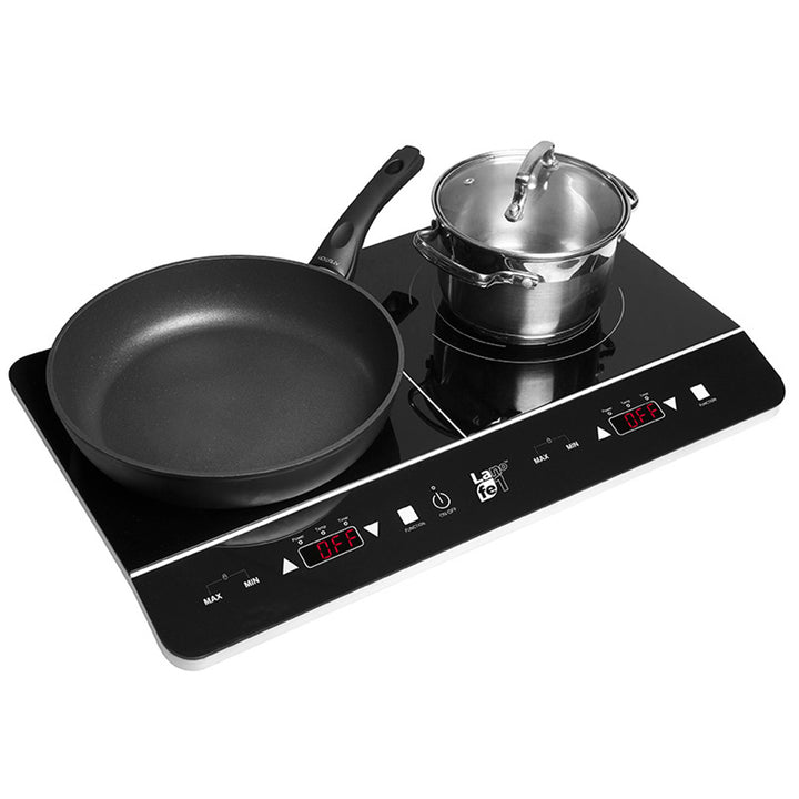 Fornello a induzione Lafe, elettrico, portatile, 3500W, doppio, CIY 002