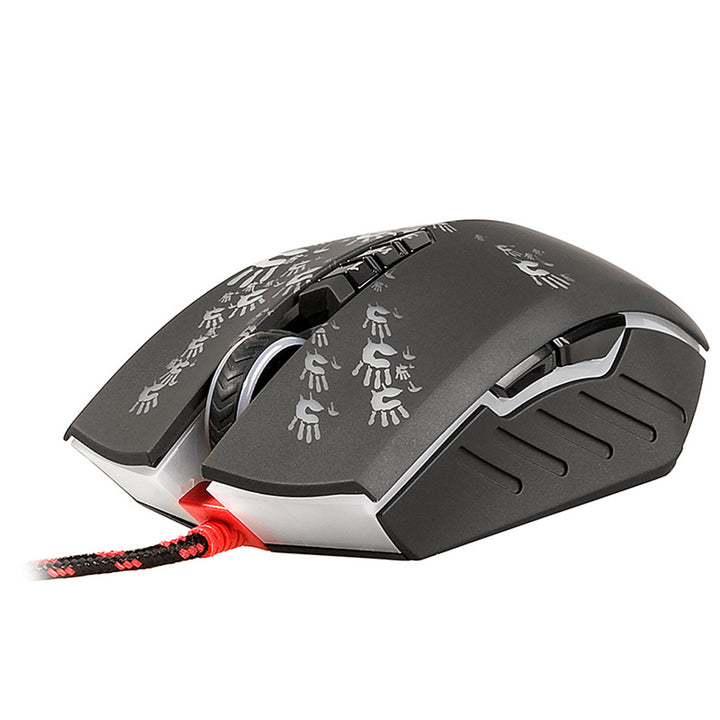 Mouse da gioco A4TECH, 6200 DPI, retroilluminazione RGB, BLOODY Blazing A60 (attivato)