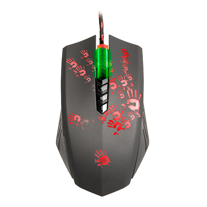 Mouse da gioco A4TECH, 6200 DPI, retroilluminazione RGB, BLOODY Blazing A60 (attivato)