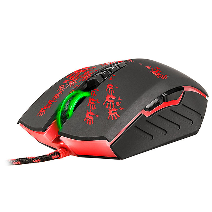 Mouse da gioco A4TECH, 6200 DPI, retroilluminazione RGB, BLOODY Blazing A60 (attivato)