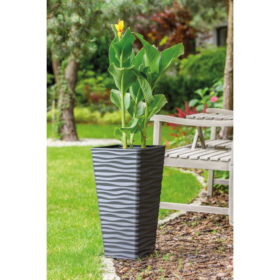 Sahara Dunes Slim Vaso quadrata 68,5 cm per interni ed esterni