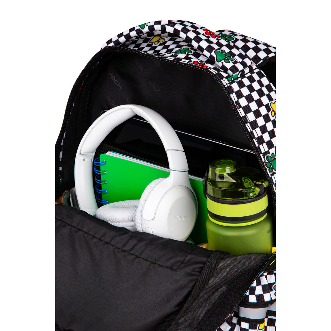 Zaino Coolpack per giovani, 3 scomparti, schienale sagomato, Jerry Catch Me