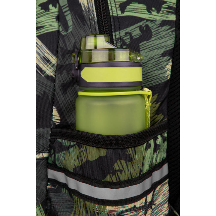 Zaino Coolpack per giovani, 3 scomparti, schienale sagomato, Jerry Adventure Park