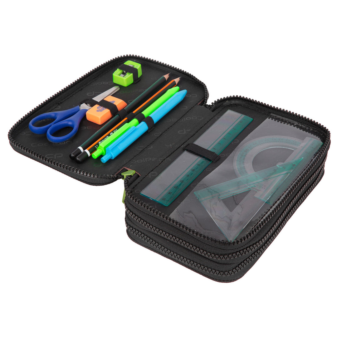 Astuccio per matite CoolPack Adventure Park, robusto e capiente F067672