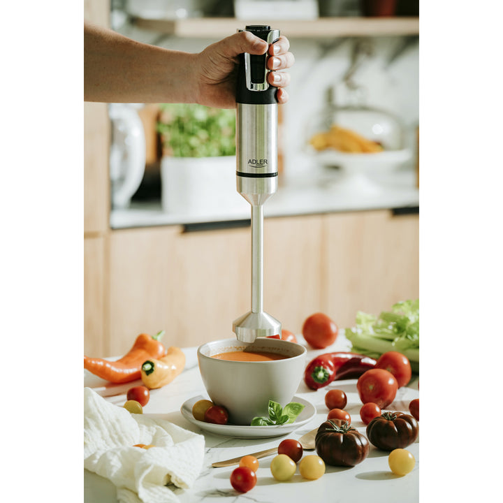 Frullatore manuale Adler, 20 velocità, 1800W, funzione Turbo, AD 4627
