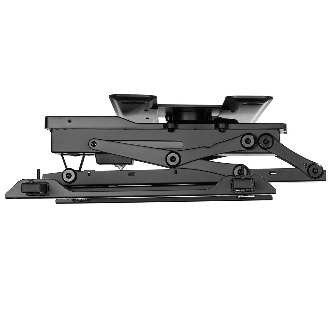 Supporto elettrico a soffitto Maclean per TV, supporto TUYA, VESA max 600x400, 90st girevole, 32"-75", 35kg, MC-490