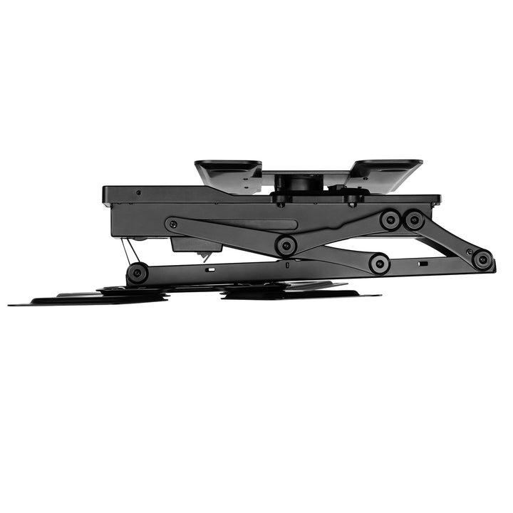 Supporto elettrico a soffitto Maclean per TV, supporto TUYA, max VESA 600x400, 90st girevole, 23"-65", 30kg, MC-491