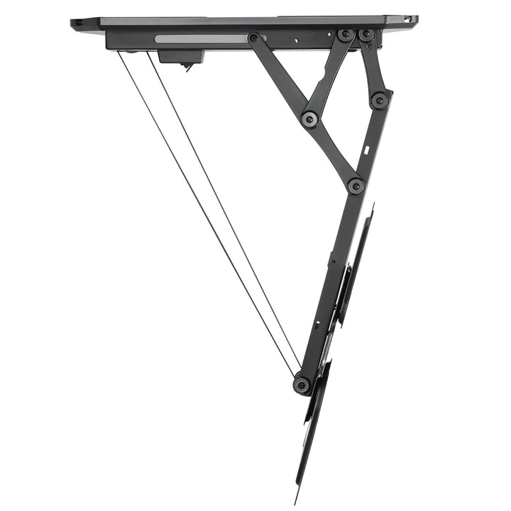 Supporto elettrico a soffitto Maclean per TV, supporto TUYA, max VESA 600x400, telecomando, 23"-55", 30kg, MC-492
