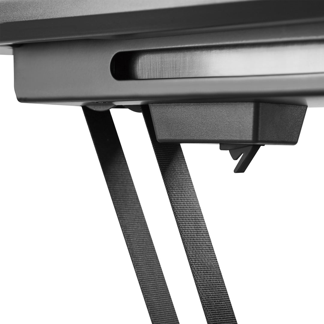 Supporto elettrico a soffitto Maclean per TV, supporto TUYA, max VESA 600x400, telecomando, 23"-55", 30kg, MC-492