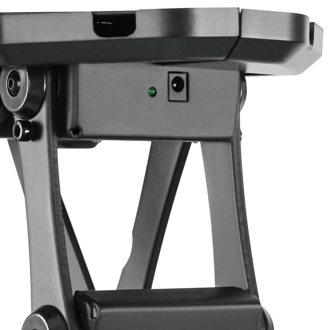 Supporto elettrico a soffitto Maclean per TV, supporto TUYA, max VESA 600x400, telecomando, 23"-55", 30kg, MC-492