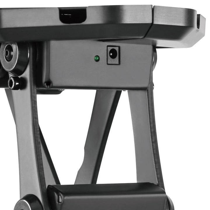 Supporto elettrico a soffitto Maclean per TV, supporto TUYA, max VESA 600x400, telecomando, 23"-55", 30kg, MC-492