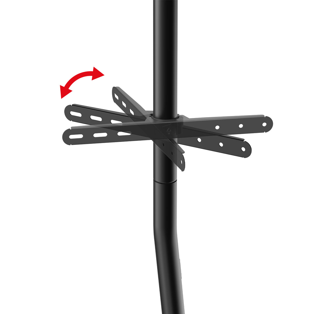 Supporto da pavimento Maclean per TV, 32-70", max. VESA 400x400, max. 40 kg, MC-494
