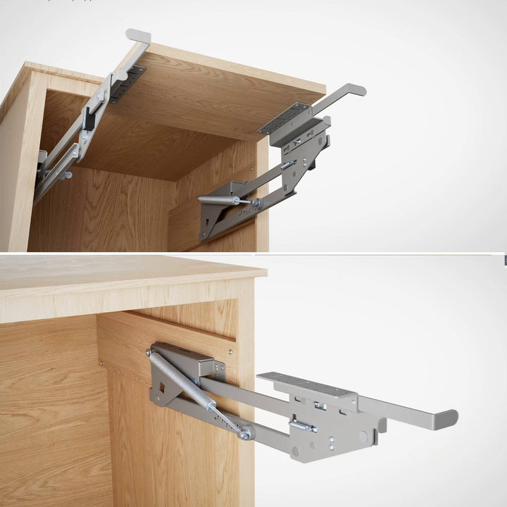 Scaffale da cucina estensibile da incasso 5-20 kg. 820x168x106 mm MC-497