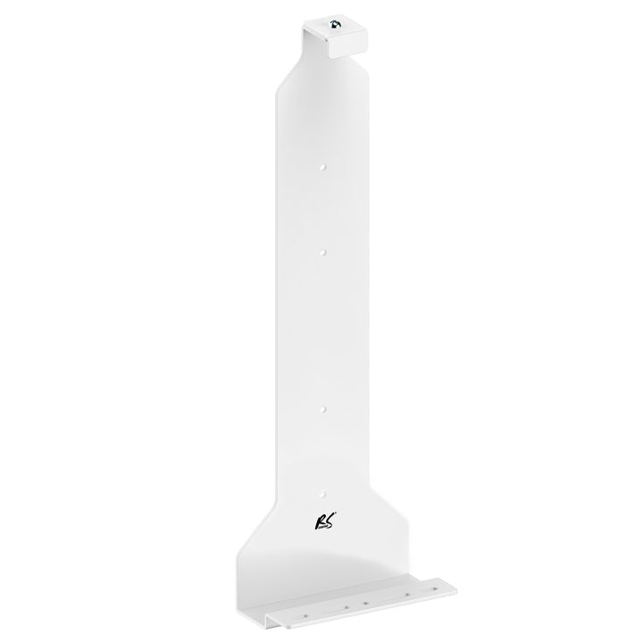 Supporto da parete bianco per console Playstation 5, 10 kg max, NanoRS RS180