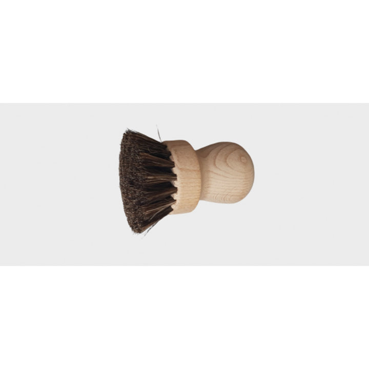 Spazzola per piatti Starmann, legno di faggio, setole in ottone, 003/4770