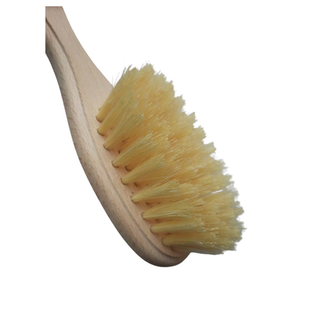 Spazzola per capelli Starmann, per bambini a partire da 1 anno, legno di faggio, setole sbiancate, 5/01S