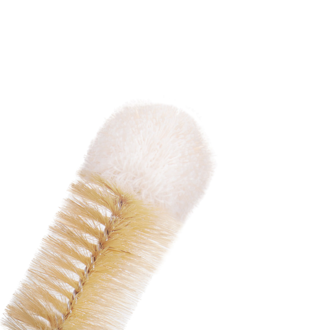 Set di spazzole per bottiglie Starmann, setole naturali, cotone, 3 pezzi