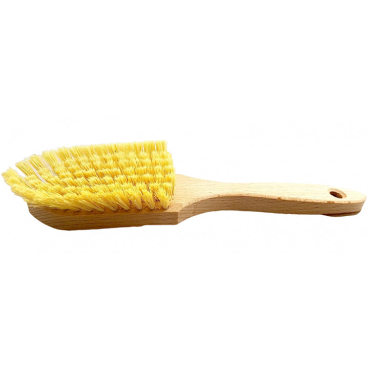 Spazzola per la pulizia delle zampe dei cani Starmann, 100% biologica, 5/08P in legno di faggio
