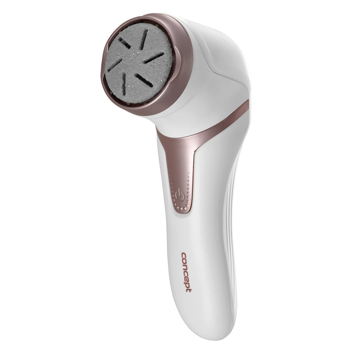 Pedicure Lima per tallone elettrico Professionale Concept, 3 cuscinetti, ricaricabile, bianca, PN3000