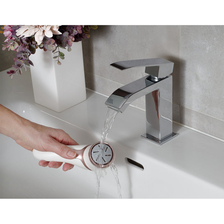 Pedicure Lima per tallone elettrico Professionale Concept, 3 cuscinetti, ricaricabile, bianca, PN3000