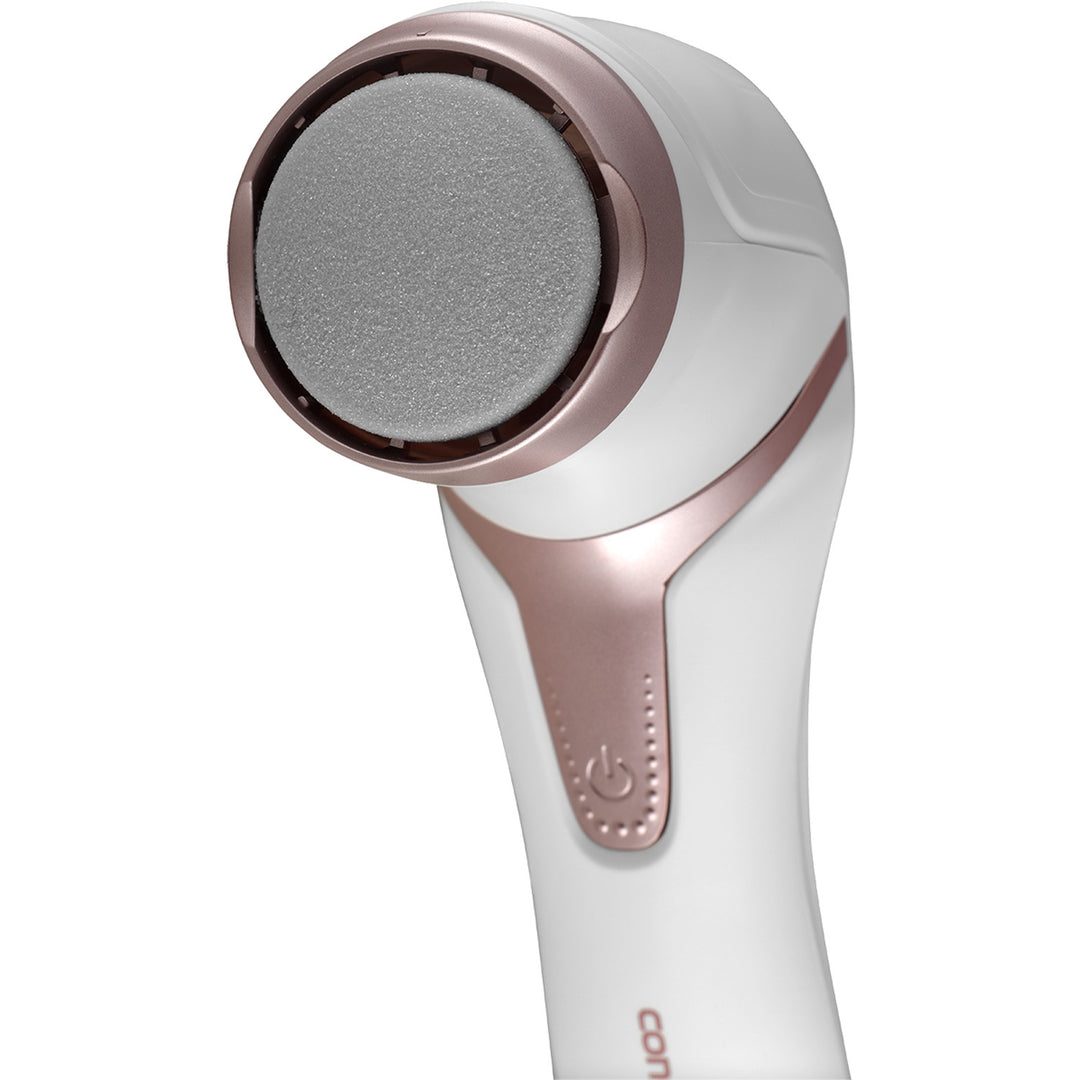 Pedicure Lima per tallone elettrico Professionale Concept, 3 cuscinetti, ricaricabile, bianca, PN3000