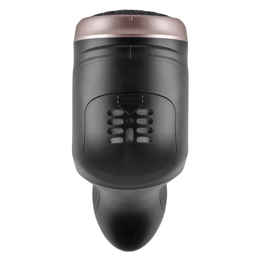 Lima per talloni elettrica Concept, 3 cuscinetti, ricaricabile, nera, PN3020