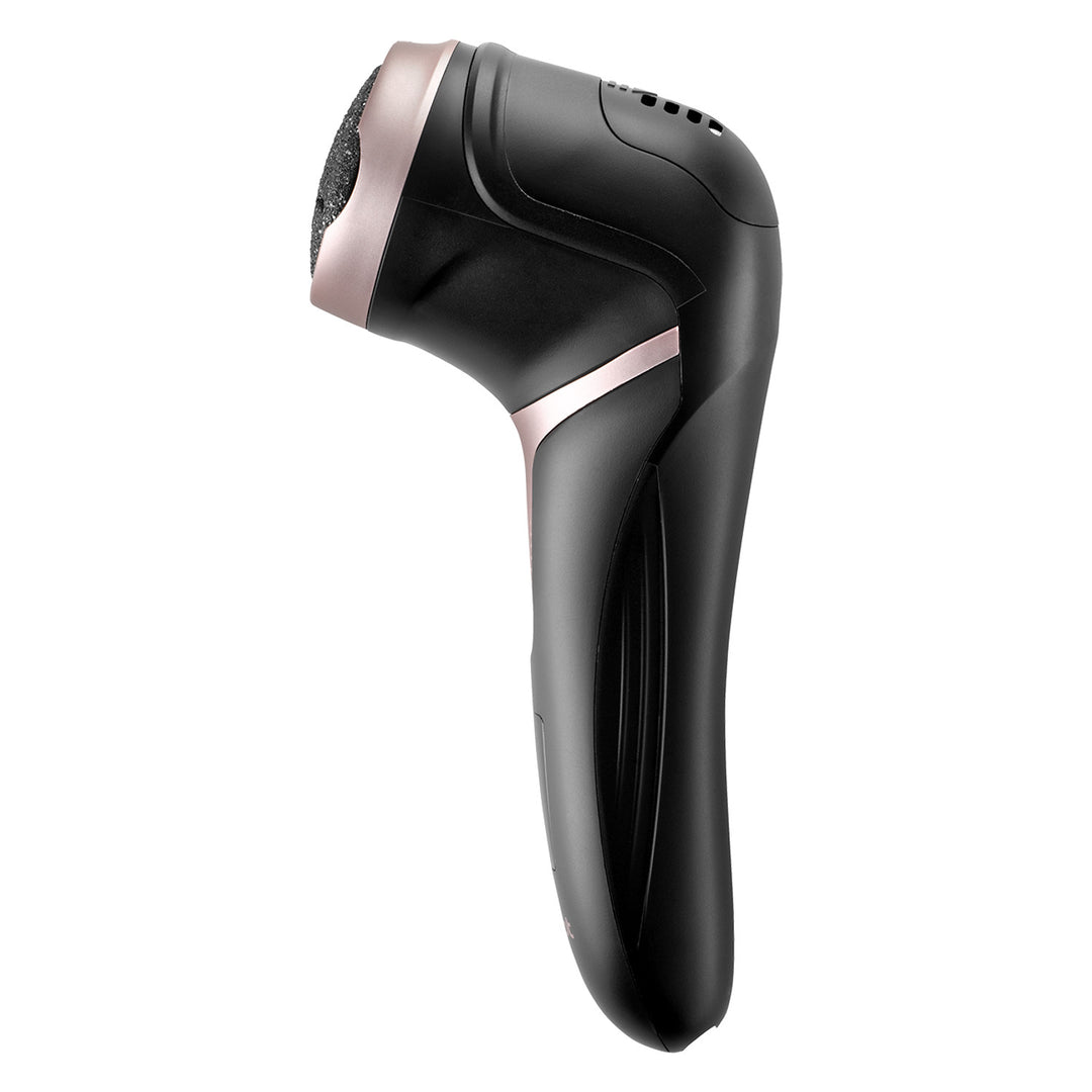 Lima per talloni elettrica Concept, 3 cuscinetti, ricaricabile, nera, PN3020