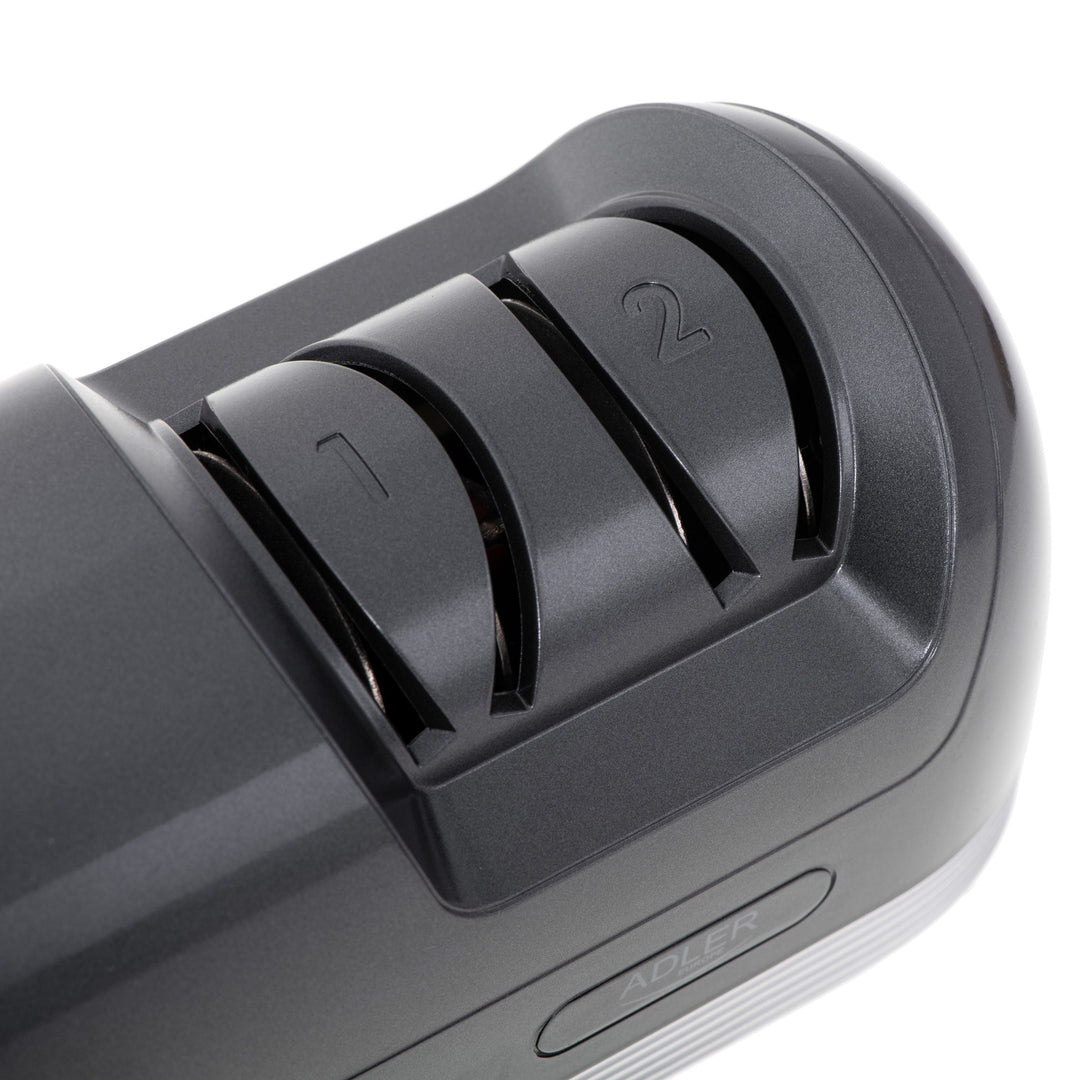 Affilacoltelli elettrico Adler, potenza 60 W, sistema a 2 livelli AD 4508