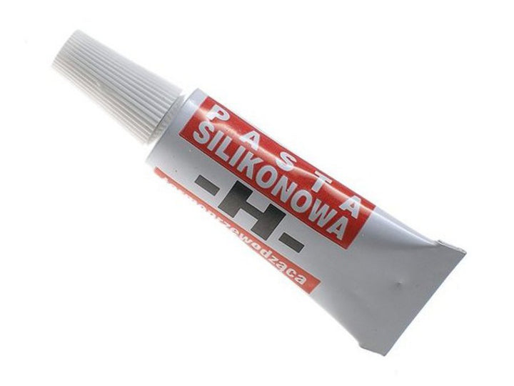 Pasta siliconica H 7g Pasta siliconica termoconduttrice H 7g Bianco conduttiva termica