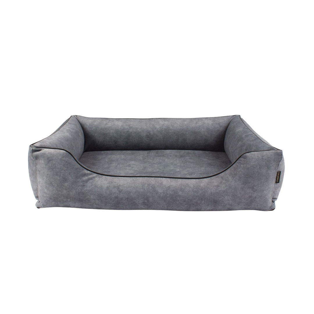 Divano letto Barcelona Standard TwinFoam 80x60 acciaio/nero
