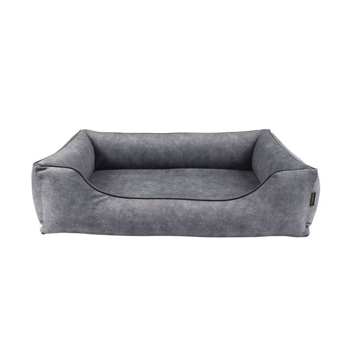 Divano letto Barcelona Standard TwinFoam 80x60 acciaio/nero