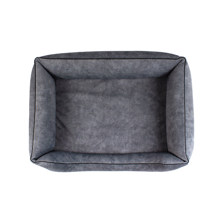 Divano letto Barcelona Standard TwinFoam 80x60 acciaio/nero