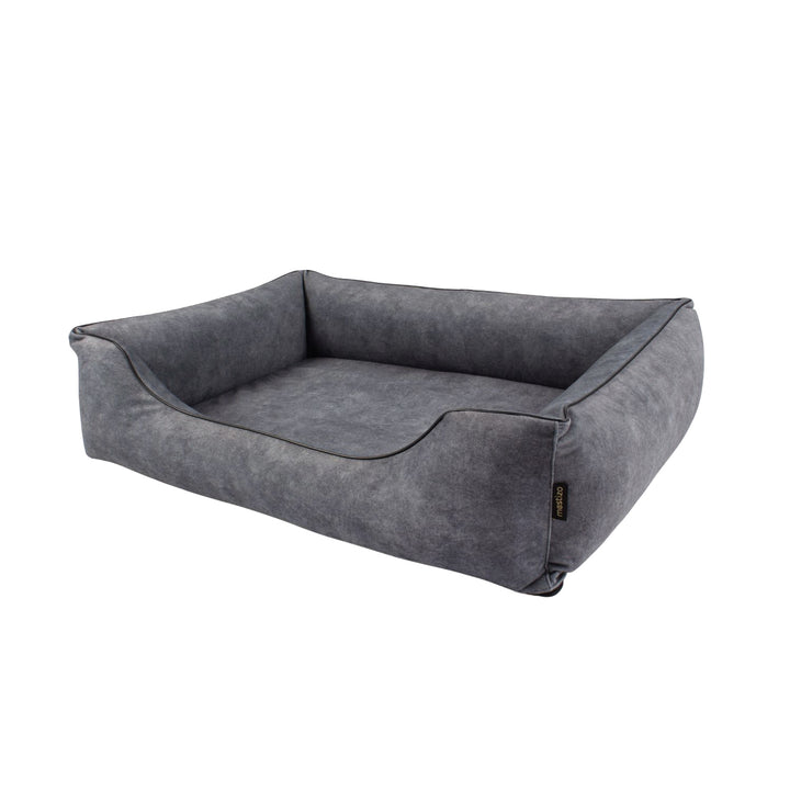 Divano letto Barcelona Standard TwinFoam 80x60 acciaio/nero