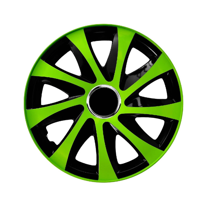 Coprimozzo universale 13" NRM Drift Extra verde/nero 1 pezzo