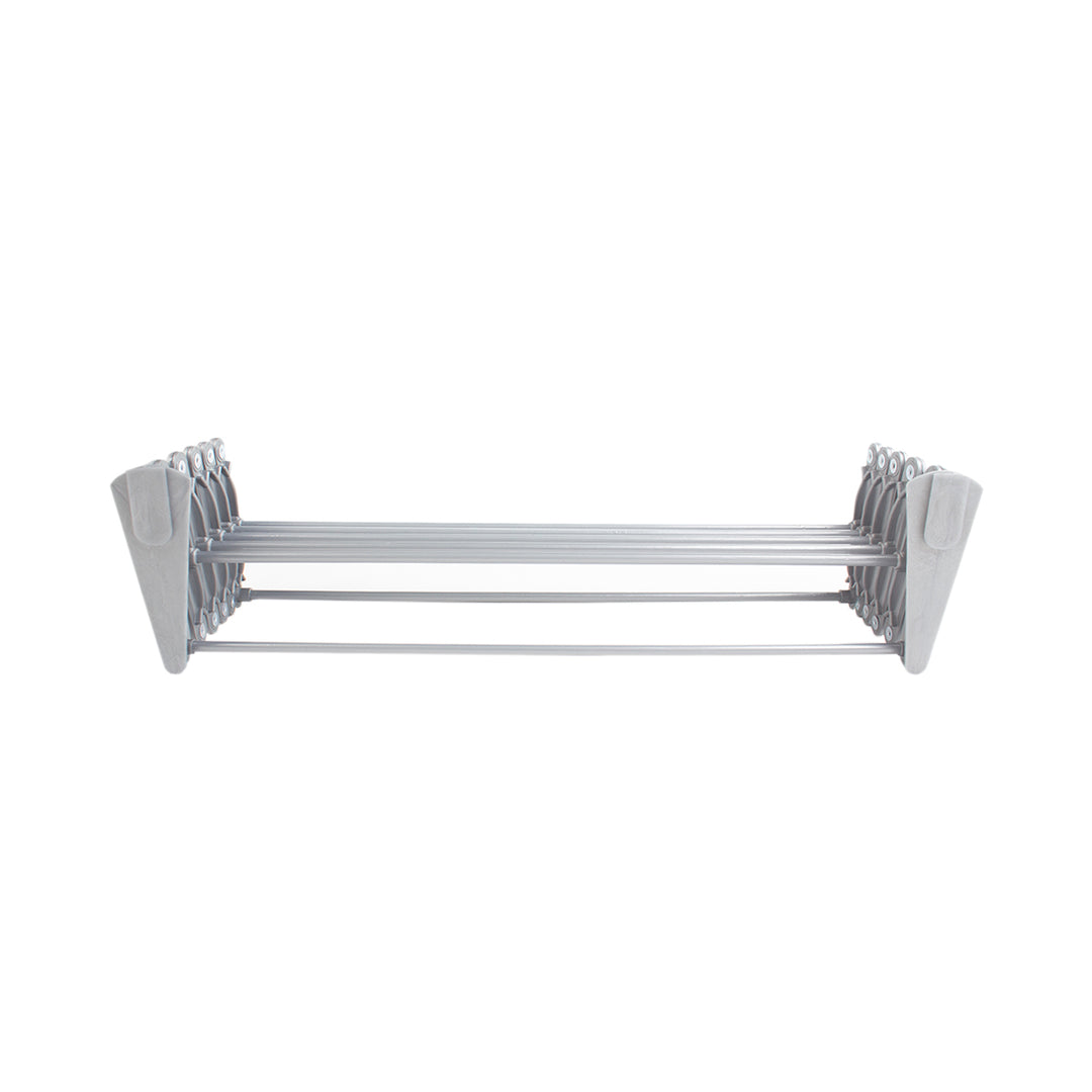 Asciugabiancheria ABJ, a parete, pieghevole, argento, 50 cm