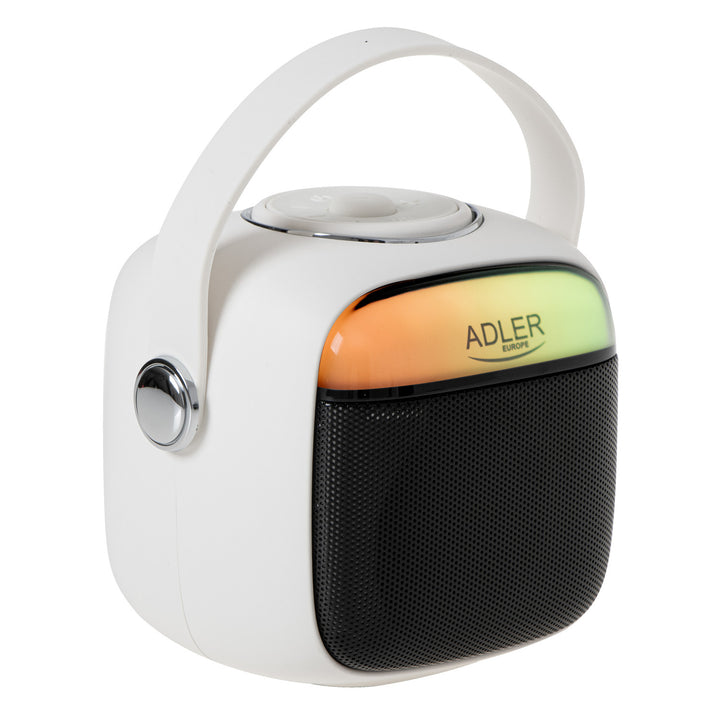 Altoparlante wireless Adler, con microfono, per karaoke, Bluetooth, AD 1199 W