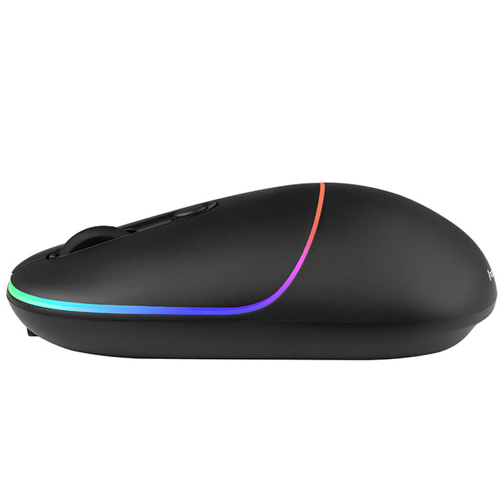Mouse senza fili Tracer, batteria ricaricabile da 650 mAh, retroilluminazione RGB, Ratero