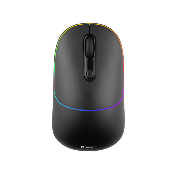 Mouse senza fili Tracer, batteria ricaricabile da 650 mAh, retroilluminazione RGB, Ratero