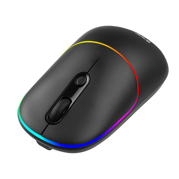 Mouse senza fili Tracer, batteria ricaricabile da 650 mAh, retroilluminazione RGB, Ratero