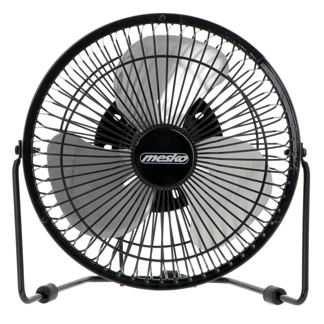 Ventilatore da scrivania Mesko, diametro 15 cm, alimentazione USB, oscillazione verticale, MS 7322