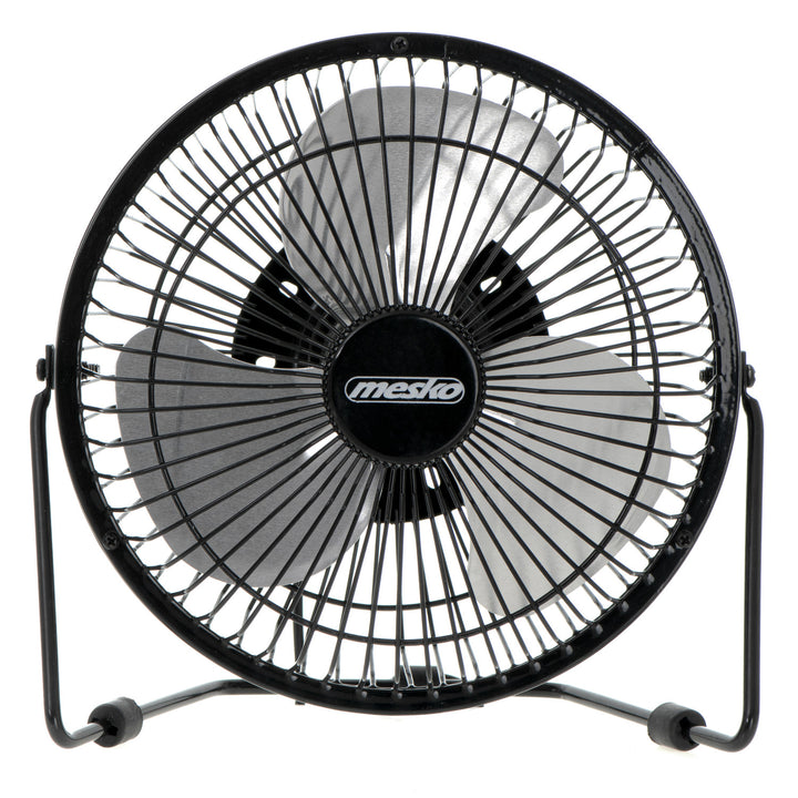 Ventilatore da scrivania Mesko, diametro 15 cm, alimentazione USB, oscillazione verticale, MS 7322