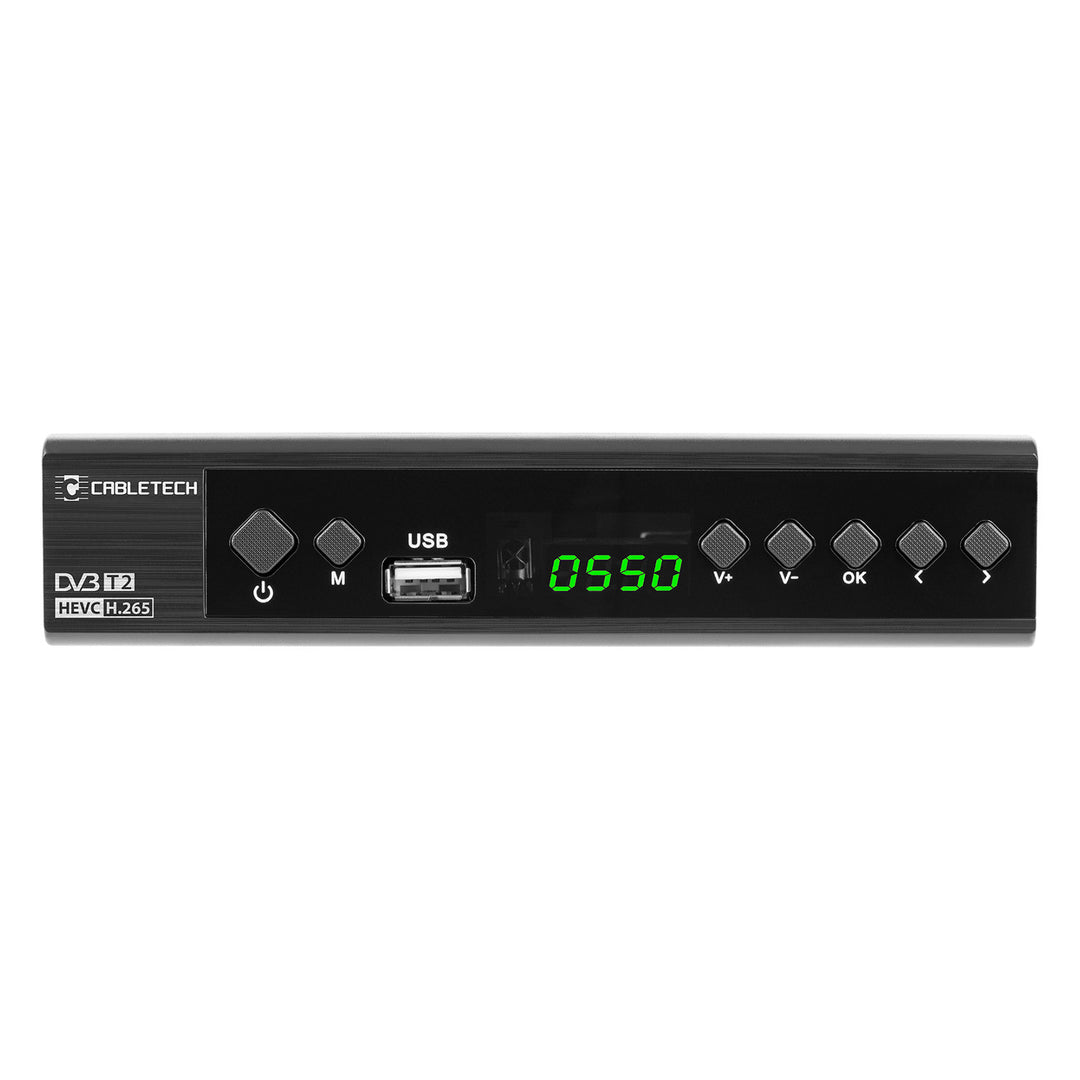 Sintonizzatore-decoder DVB-T2 H.265 HEVC KrugerMatz KM0550D EPG PVR Timeshift
